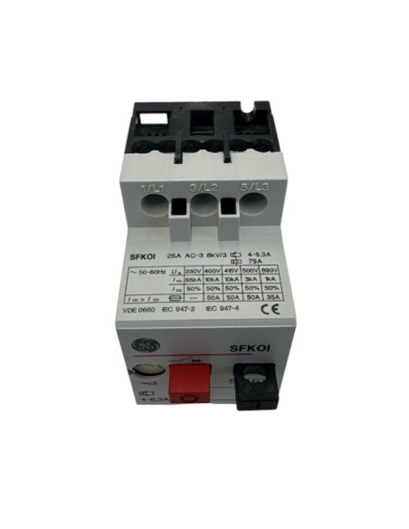 Interrupteur de protection moteur Ge Power 120009 Sfko-i 4...6,3 A